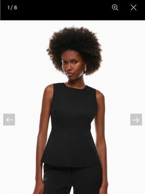 Aritzia Babaton Invention Poplin Blouse